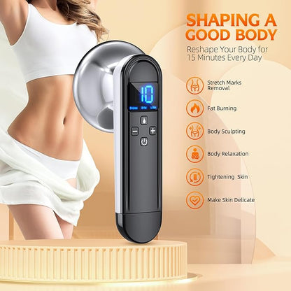 COMEBY Body Sculpting Machine - Professional Handheld Cordless Cellulite Massager - Suitable for Belly, Neck, Legs, Hip, Arms