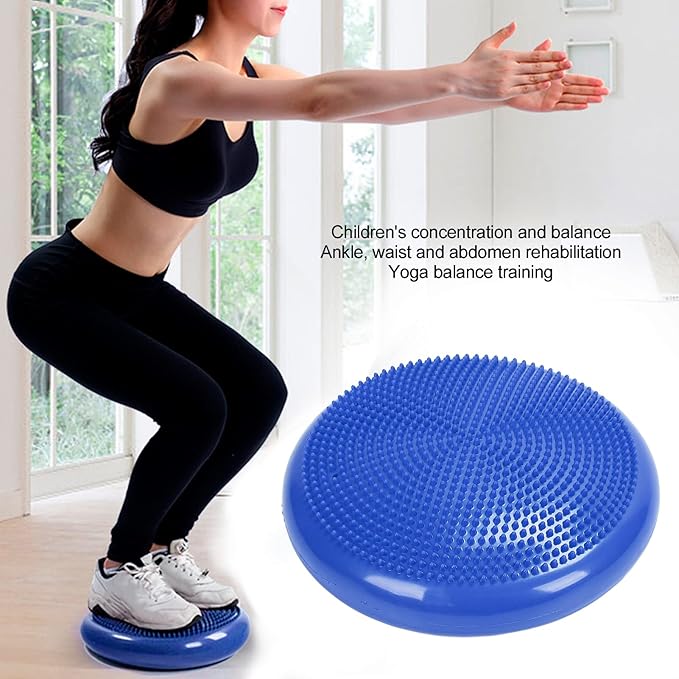Balance Disc, Balance Pad Yoga Massage Ball Pad Professional Balance Disc Cushion Mat Balance Cushion Fitness Exercise Training Ball