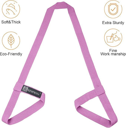 [MAT NOT Included] Yoga Mat Sling, Yoga Mat Straps for Carrying, Easy-Cinch Yoga Mat Holder Strap