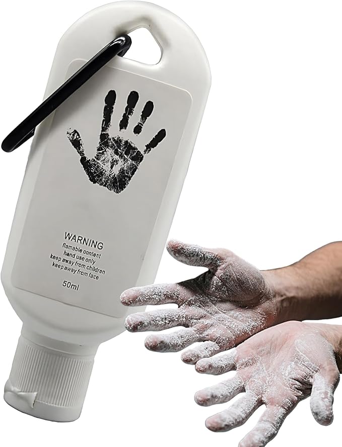 Gym Chalk Liquid - Non Slip Exercise Accessories, 50ml Weight Lifting Grip, Sweat Resistant Quick Dry Principle, Enhanced Hand Friction Control, High Performance Sports Gear, Athlete Training Use