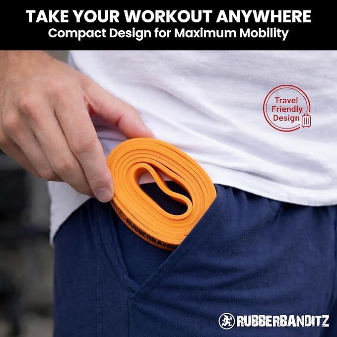 Rubberbanditz 12 inch Continuous Loop Powerlifting Band - 5-150 lbs