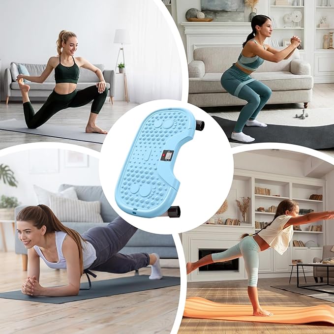 Genérico Stepper Exercise, Small Gym Accessories for Home, Fitness Stepper with LCD Display – for Buttocks Abdomen Body Use in Outdoor Living Room Bedroom Balcony