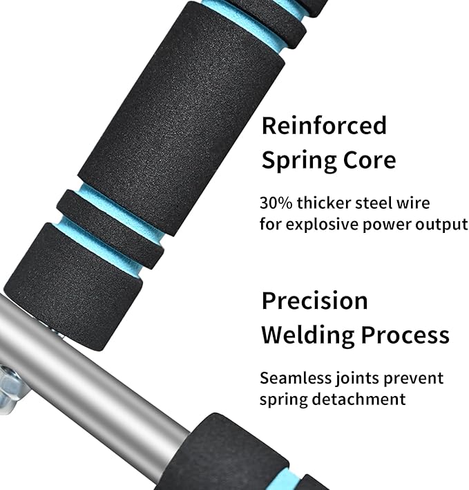 Twister Arm Trainer for Men 5 Level Resistance (45-110 lbs) Chest Workout Equipment for Women Exerciser Bar Biceps Triceps Forearm Abdominal Thigh Back Muscle Exerciser