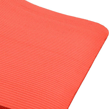 BalanceFrom 71x24 Inches Extra Thick Yoga Mat 1-Inch High-Density Foam – Roll-Up Exercise Pad with Double-Sided Non-Slip Surface and Carrying Strap for Pilates and Home Workouts, Multiple Colors