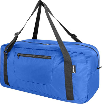 HOLYLUCK Foldable Travel Duffel Bag For Women & Men Luggage Great for Gym -55L, Blue