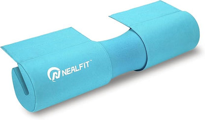 Barbell Squat Pad with Thick Nylon Padding, Hip Thrust Pad for Squats, Lunges, Neck Shoulder Squat Pad for Olympic or Standard Bars