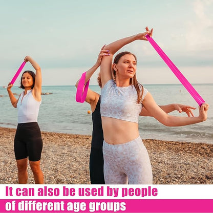 DEEKIN 20 Pcs Resistance Bands Resistance Loop Exercise Bands Exercise Equipment Elastic Drag Ring for Women and Men Home Fitness, Gym, Yoga