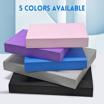 Balance Pad-2 Inch Thick Foam Exercise Pad, Non-Slip,Stability Trainer Pad for Physical Therapy,Yoga