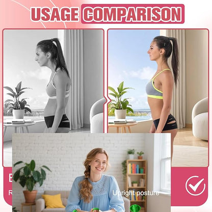 2Pack Figure 8 Resistance Band for Women, Resistance Bands with Handles, Portable 8 Shaped Exercise Band, for Strength Training Yoga Pilates