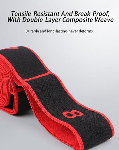 Fitness Resistance Bands for Stretching and Yoga with Handles, Number Fashion Puller, Exercise Cordless Battle, Ropes Beginner Light Fit, Numbers Full Body Tension Rope Bungee Strap