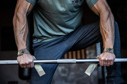 Iron Infidel Weight Lifting Straps - Wrist Straps for Weight Lifting, Deadlifting, Exercise, Crossfit, Strength Training, Olympic Lifts - Gym Straps for Grip Strength on Bar