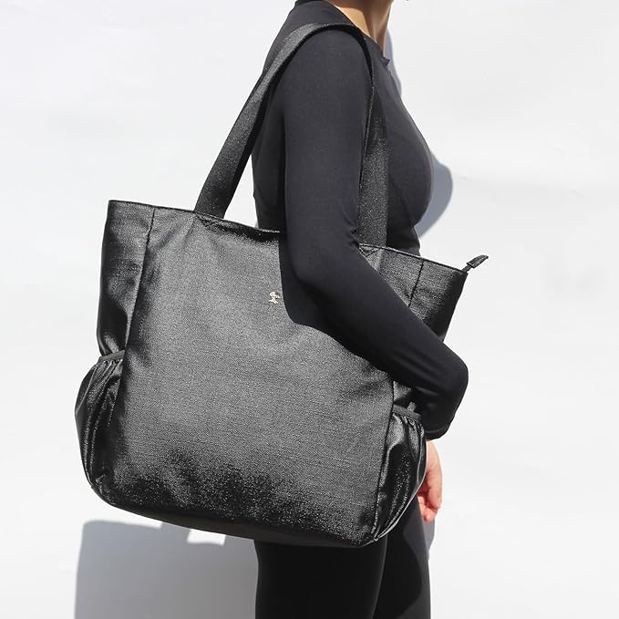 Original Floral Water Resistant Large Tote Bag Shoulder Bag for Gym Beach Travel Daily Bags Upgraded