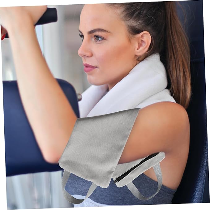 YARNOW Workout Training Sandbag Handle Fitness Sandbag for Weight Training Daily Exercise Resistance for Core Strength Agility Boxing Gray