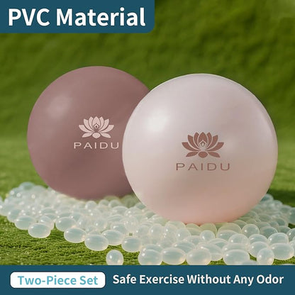 Pilates Ball 10-inch Core, Anti-Explosion and Anti-Slip Mini Yoga Balls, Suitable for Pilates, Yoga, Core Training, Physical Therapy, Balance, Stability, Stretching Exercises