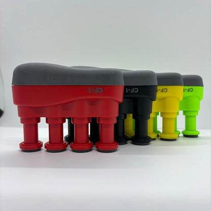 Guitar Finger Strengthener - Improve Your Finger Power, Flexibility, and Span for Playing String Instruments (Black)