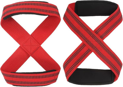 PATIKIL Figure Lifting Strap, Anti-Skid Weightlifting Wrist Wraps Dead Lift Padded Grips Weight Lifting Straps