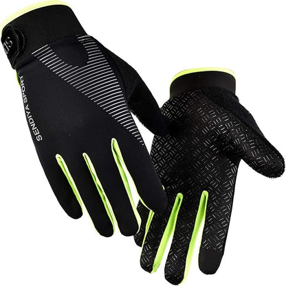 YHT Workout Gloves, Full Palm Protection & Extra Grip, Gym Fishing Fencing Gloves for Weight Lifting, Training, Fitness, Exercise (Men & Women)