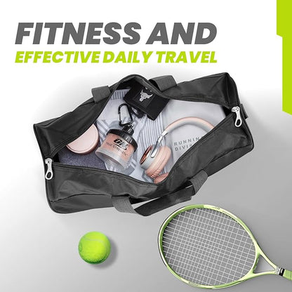 C&F BOGMOST Small Travel Duffel Bag Foldable Waterproof Gym Bag for Gym Beach Swim Bag Men Women Duffle Bags Lightweight Oxford Cloth Sports Bag-Purple
