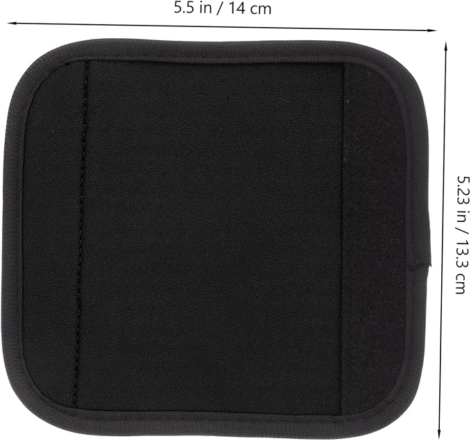 Happyyami 2pcs Padded Door Horizontal Bar Accessories Barbell Pad for Hip Thrust Weight Cushion Handlebar Pad for Strength Training