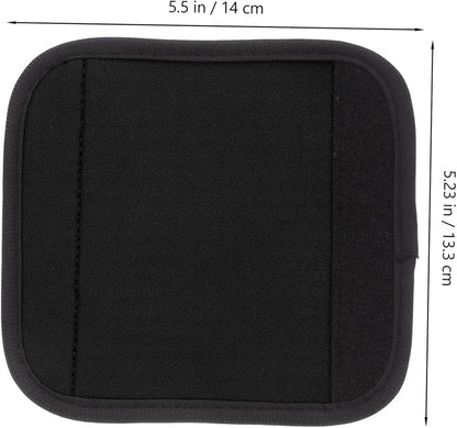 Happyyami 2pcs Padded Door Horizontal Bar Accessories Barbell Pad for Hip Thrust Weight Cushion Handlebar Pad for Strength Training