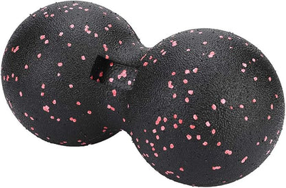 EPP Yoga Foam Roller, Muscle Massage Ball Set for Body Stress Relief, with High Density Ergonomic Soft Surface for Yoga, Exercises and Stability Training (24x12cm Double Balls)