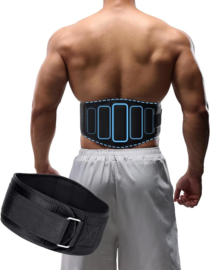 Premium Weight Lifting Belts for Men,Heavy-Duty Squat Belt for Gym, Breathable Workout Belt, Weight Belt for Women, Back Support, Bionic Softbone Design,Unisex