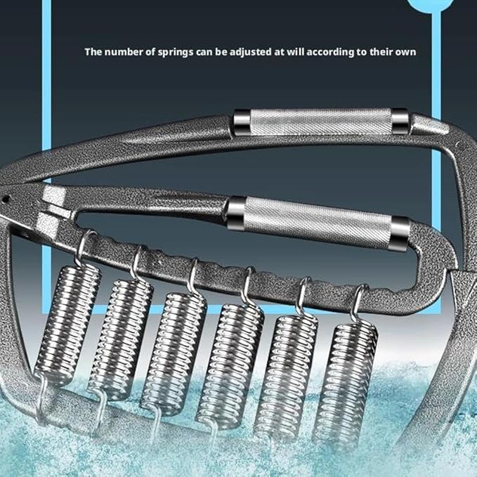 Professional Hand Grip Strengthener 200lbs-1200lbs- Heavy-duty Adjustable Grip Strength Trainer With 2/6 Springs, Finger Stretcher & Arm Strength& Great Wrist & Forearm Exercise Anytime Anywhere