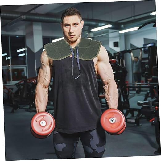 Mikikit Barbell Shoulder Pad for Squats and Hip Thrusts Heavy Lifting Support Cushion Comfortable and Breathable Gym Accessory for Weightlifting and Sports Protection