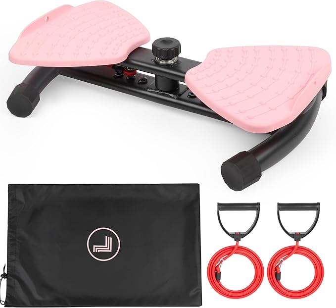Waist Twister Machine – Waist Sculptor & Twist Exercise Machine for Abs Workout | Noiseless Ab Twister Board, Waist Twist Machine | Heavy-Capacity Anti-Slip Twist Board with Storage Bag