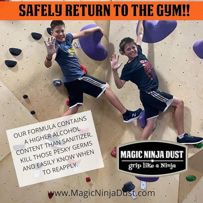 Premium Liquid Chalk - Stronger Grip & No Mess During Gymnastics, Weightlifting, Rock Climbing, Yoga, Parkour, Ninja Warrior, Pole Fitness & Bodybuilding