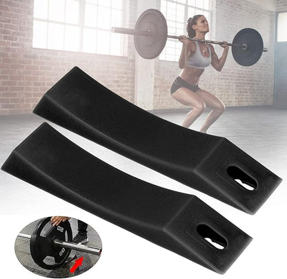 Tissting Deadlift Jack Alternative - Heavy Duty Barbell Wedge for Easy Loading & Unloading Weight Plates | Ideal for Powerlifting,Home Gym | Premium Silicone, Non-Slip Base
