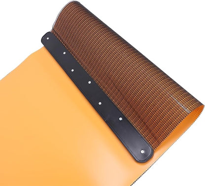 Workout Slide Board, Exercise Sliding Board Equipment with Shoe Booties for Full-Body Strength Training, Speed and Balance Exercises