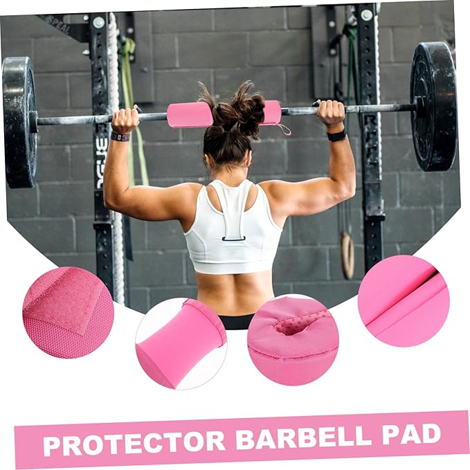 Barbell Pad Bar Pad Fitness Accessory Clips Self-Adhesive Wall Protectors Air Cap Collar Fitness Barbell