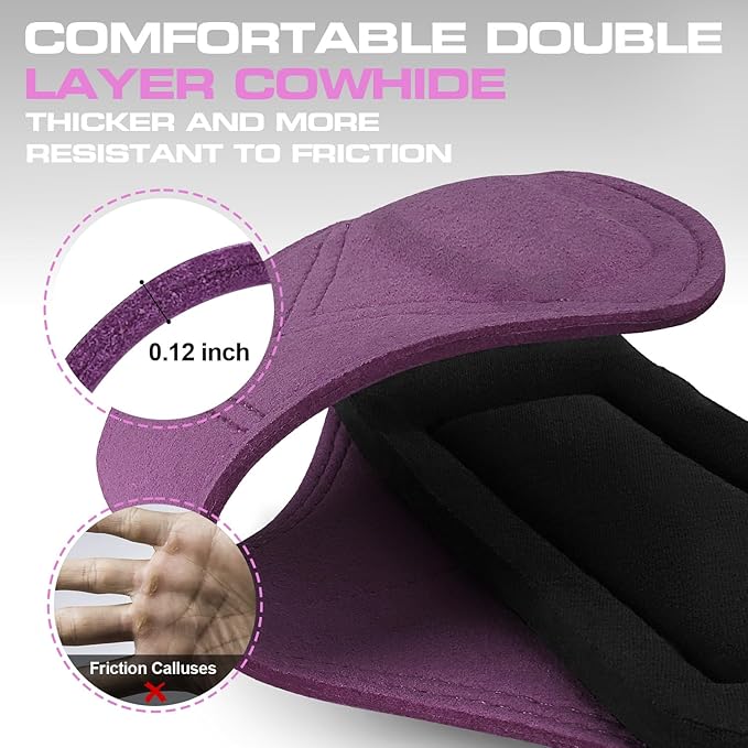 Lifting Straps, Weight Lifting Wrist Wraps for Weightlifting, Heavy Powerlifting, Deadlifts, Rows, Pull Ups, Adjustable Neoprene Padded Gym Workout Strength Training Wrist Hooks for Men/Women