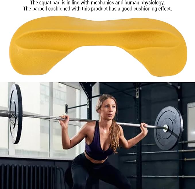 Squat Pad, Barbell Pad for Hip Thrusts, Barbell Squat Pad Barbell Neck Cushion Neck and Shoulder Pad for Fitness Weightlifting Training Gym - Comfortable for All Your Needs