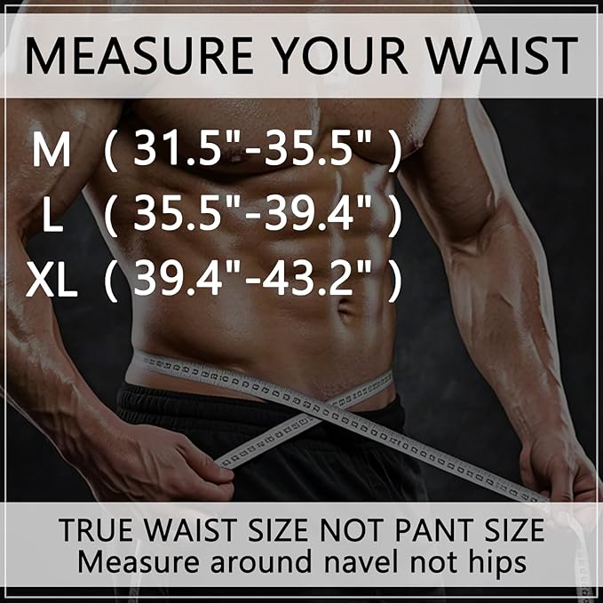 Luwint Weight Lifting Belt, 5.9" Wide PU Leather Belt with Lower Back Support, Gym Bodybuilding Belt with Lifting Straps for Powerlifting & Weightlifting