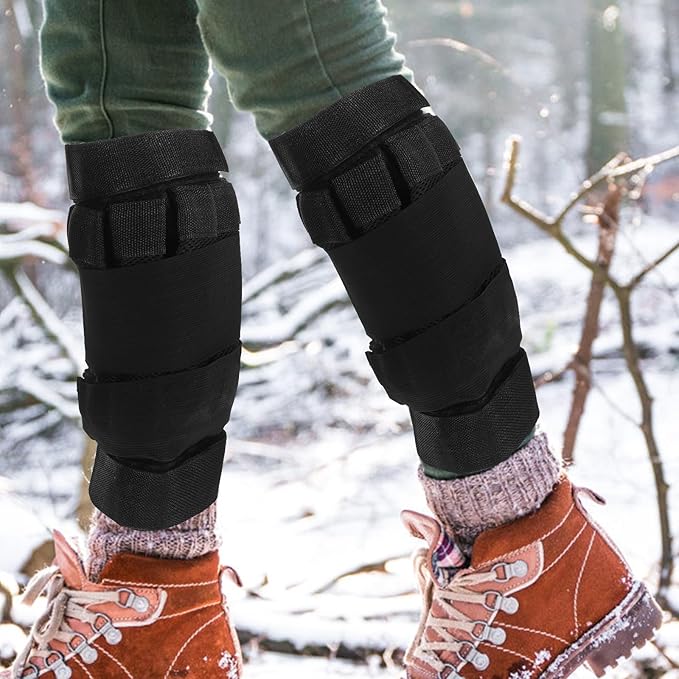 Adjustable 16Kg Ankle Weight Covers for Running and Strength Training, Breathable Exercise Belt for Men, Wearable Leg Weights for Fitness and Workout