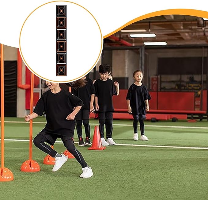 Agility Ladder Mat Training Equipment Portable Multipurpose, Foldable, Speed Agility Training Ladder, Footwork Practice