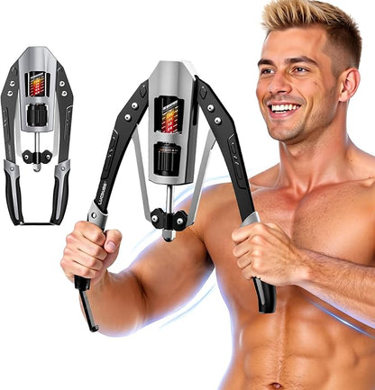 Twister Arm Exerciser, Adjustable Arm Twister Trainer, Chest Expander, Home Gym Equipment, Shoulder Arm Chest Forearm Muscle Training,22-440lbs Hydraulic Power Fitness Workout Exercise