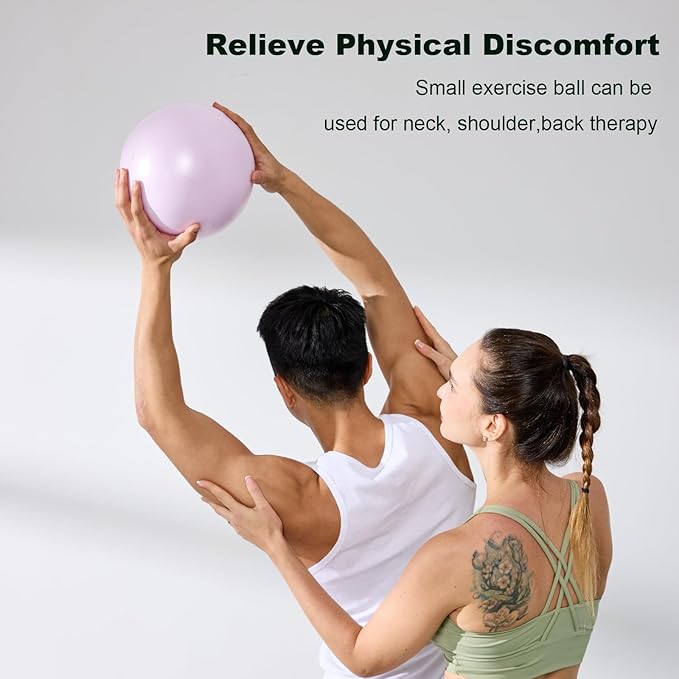 Exercise Ball for Workouts, Anti-Burst and Slip Resistant Yoga Ball for Gym Fitness and Physical Therapy