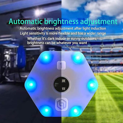 Agile Reaction Training Lights - Speed Reflex Trainer for Sports, Fitness, Basketball, Soccer, Boxing, Lacrosse