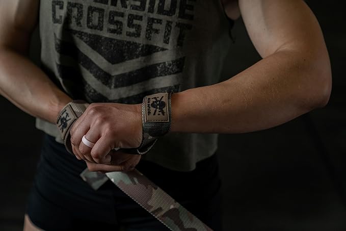 Iron Infidel Weight Lifting Straps - Wrist Straps for Weight Lifting, Deadlifting, Exercise, Crossfit, Strength Training, Olympic Lifts - Gym Straps for Grip Strength on Bar