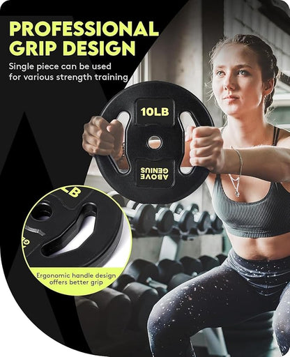 Barbell Weight Set, 45 LB Adjustable Free Weights Bar Set for Home Gym Strength Training, Full Body Workout, Muscle Building, Home Fitness Weight Lifting Equipment