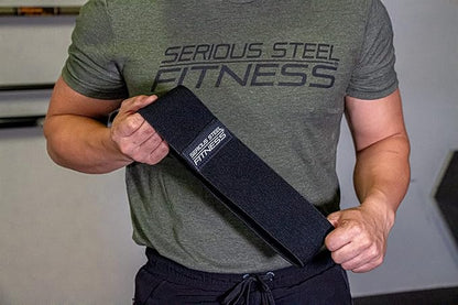 Serious Steel Fitness Hip and Glute Activation Band | Squat & Deadlift Warm-up Band for HIPS and Glutes