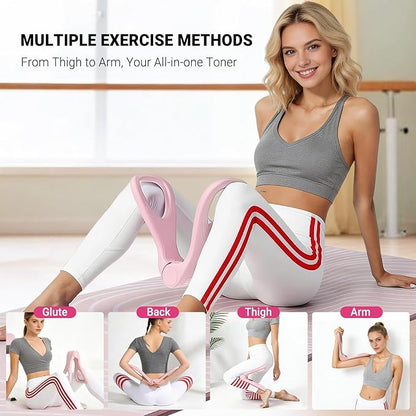 Home Pilates Essential Kit for Women, Pilates Equipment Set with Pelvic Floor Trainer, Resistance Bands for Beginners Home Workouts