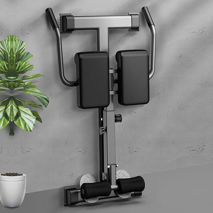 hatleues Roman Chair, Foldable Hyperextension Roman Chairs, Abdominal Exercise, Back Extension Bench, Sit Up Bench for Glute & Ab Workouts,Home Gym Full Body Extension Machine for Men Women