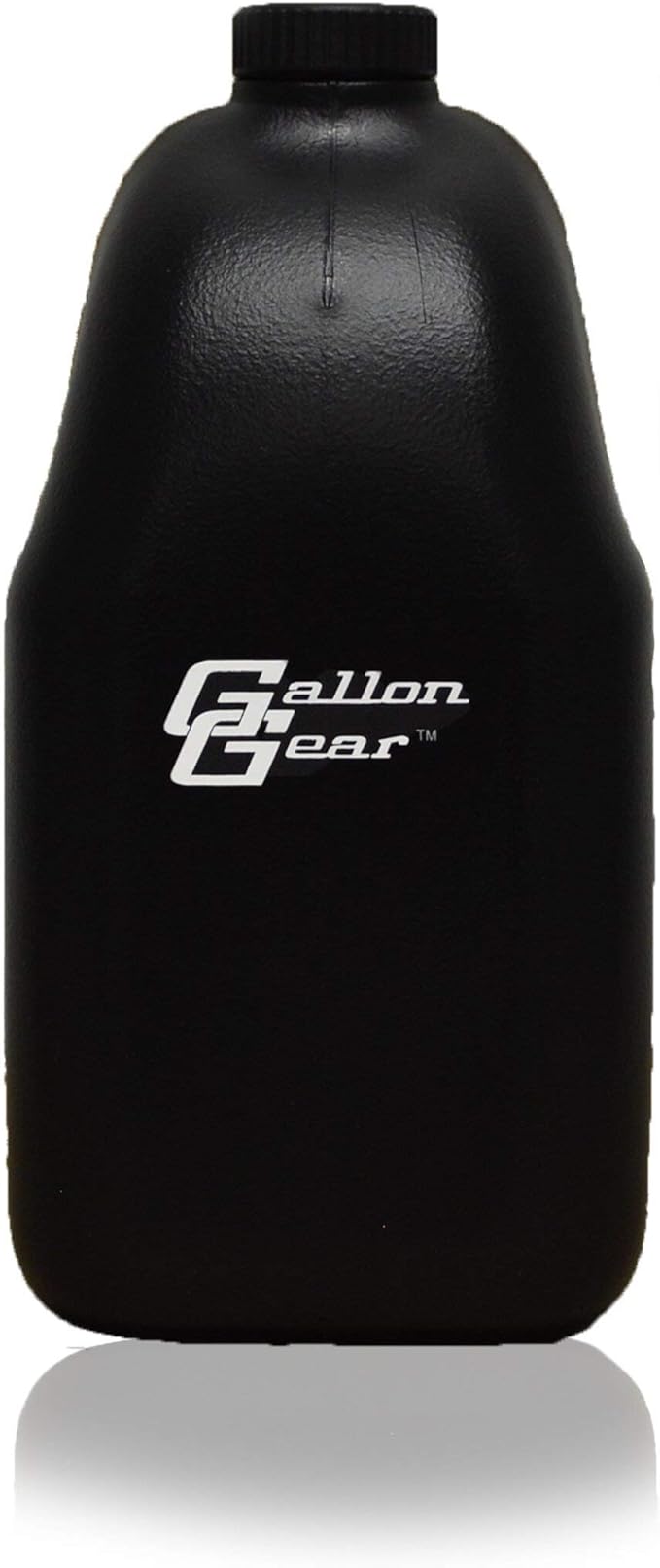 Gallon Gear Half-Gallon Large Water Bottle - BPA Free Plastic, Reusable Water Jug - Hydration Water Bottle for Men and Women - Gym, Sports, Training & Fitness (Black)