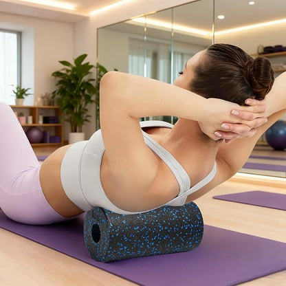 Exercise Roller Foam, Hollow Column Muscle Recovery Tool, Workout Roller Foam, for Gym Post-Exercise Sports Recovery Home Fitness Routine Yoga Stretching
