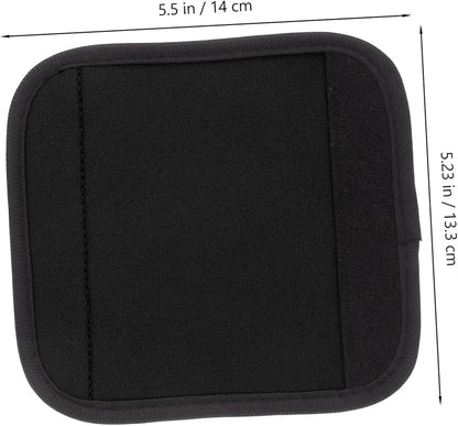 KESYOO 2pcs Weightlifting Barbell Pads Non-skid Polyester Mat Barbell Dumbbell Training Pad for Hip Thrust