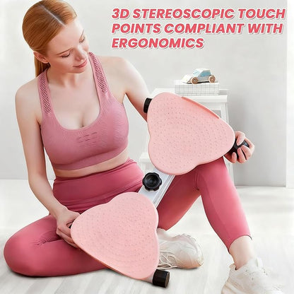 Waist Twist Workout Machine, Ab Machine Weight for Slim Waist and Core Ab Exercise Foot Massage and Weight Loss, Noiseless Home Gym Exercise Equipment for Women Men